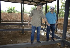 Imagem da notícia - Secretário da Sema visita obras do Centro Multifuncional em Apuí
