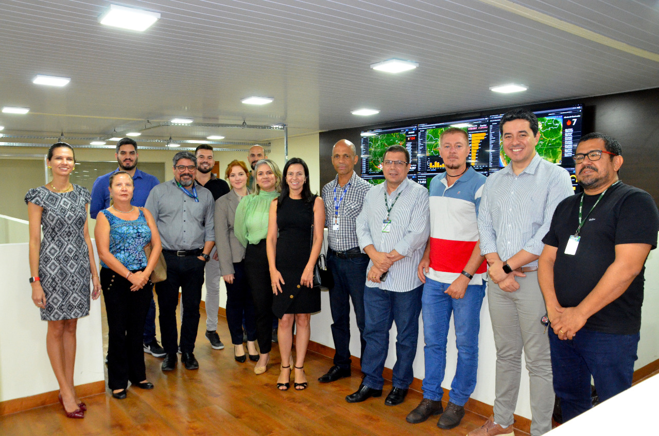 Representantes da sede nacional do Ibama conheceram, nesta quarta-feira (04/05), o Centro de Monitoramento Ambiental e Áreas Protegidas do Ipaam.