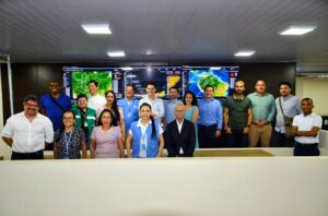 Comitiva colombiana das Nações Unidas elogia sistema de monitoramento ambiental do Ipaam e quer aplicar o modelo no país