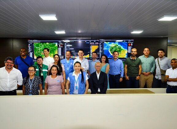 Comitiva colombiana das Nações Unidas elogia sistema de monitoramento ambiental do Ipaam e quer aplicar o modelo no país