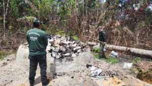 Imagem da notícia - Instituto de Proteção Ambiental do Amazonas (Ipaam) destrói 16 fornos de carvão em Rio Preto da Eva
