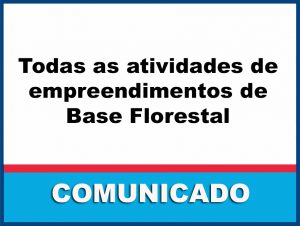 Imagem da notícia - Implantação do Sistema Nacional de Controle da Origem dos Produtos Florestais (SINAFLOR)