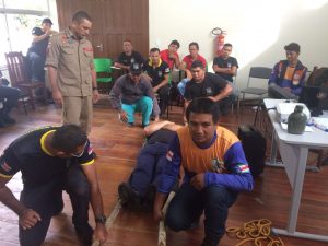 Imagem da notícia - Ipaam e Bifma capacitam 26 brigadistas do Corpo de Bombeiros, em Parintins