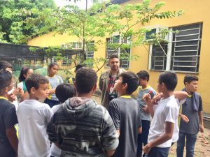 Imagem da notícia - Projeto Sala Verde Amazônia ensina técnicas de compostagem a alunos de escola estadual, no bairro Raiz