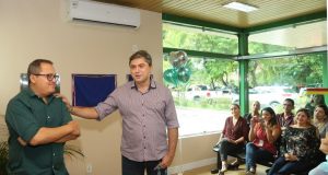 Imagem da notícia - Sema e Ipaam inauguram nova recepção da sede, para melhor atender usuários do sistema ambiental