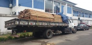 Imagem da notícia - Ipaam e Batalhão Ambiental apreendem madeira ilegal