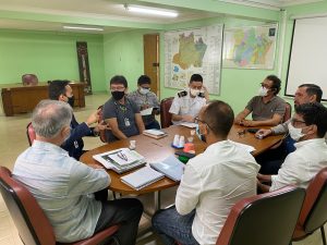 Imagem da notícia - Ipaam reúne grupo de trabalho para tratar de ordenamento e regularização de flutuantes na bacia do Tarumã-Açu