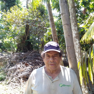 Manoel segue modelo de manejo que preserva os recursos naturais, que o agricultor conheceu após ter realizado o Cadastro Ambiental Rural (CAR).
