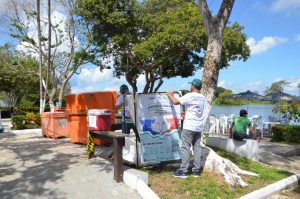 Imagem da notícia - Ecopontos da campanha ‘Recicla, Galera’ começam a ser instalados em Parintins