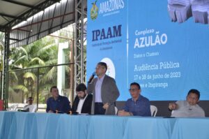 Imagem da notícia - Em Silves e Itapiranga, Ipaam media Audiência Pública sobre produção e escoamento de hidrocarbonetos do Complexo do Azulão