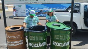 Imagem da notícia - Ipaam disponibiliza servidores para atuar no Projeto `Recicla, Galera´ no Festival de Parintins