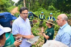 Imagem da notícia - Ipaam vistoria obra de mina de potássio e garante monitoramento ambiental em Autazes