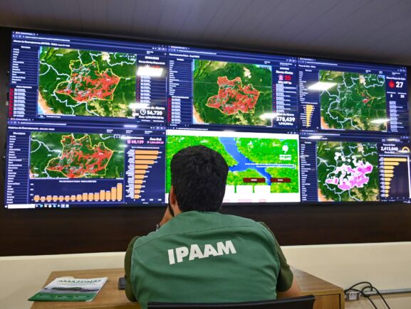 Ipaam registra queda de 16,65% no desmatamento e 72,72% nos focos de calor no Amazonas
