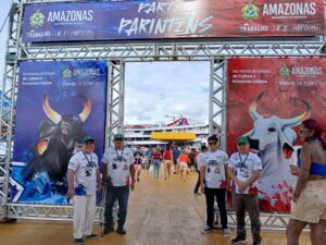 Imagem da notícia - Festival de Parintins 2025: Ipaam realiza ação ambiental na Balsa Amarela para sensibilizar viajantes