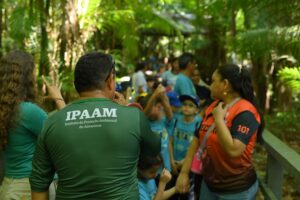 Imagem da notícia - Ipaam recebe estudantes no Bosque Vandete Rocha e abre agenda de visitação para escolas e universidades