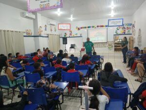 Imagem da notícia - Ipaam segue até 21 de novembro com ações de educação ambiental em escolas de Canutama