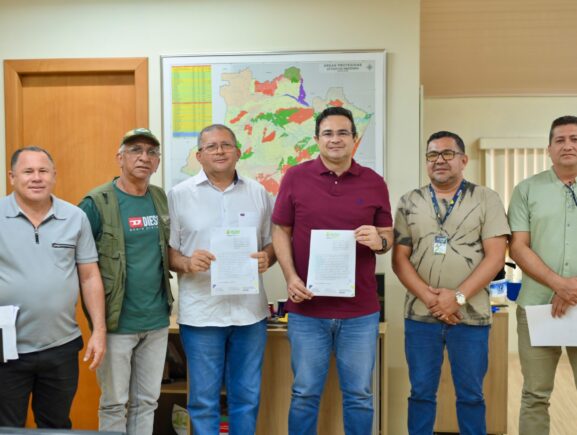 Ipaam e Prefeitura de Codajás firmam parceria para impulsionar agenda ambiental no municí…